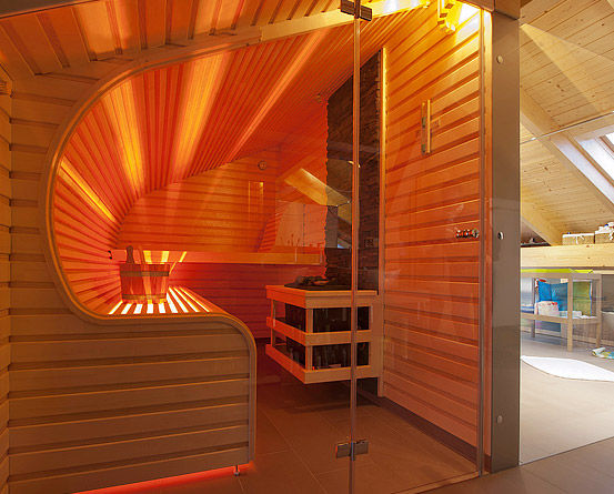 Sauna, Rockstroh & Sohn GmbH Rockstroh & Sohn GmbH Spa moderno