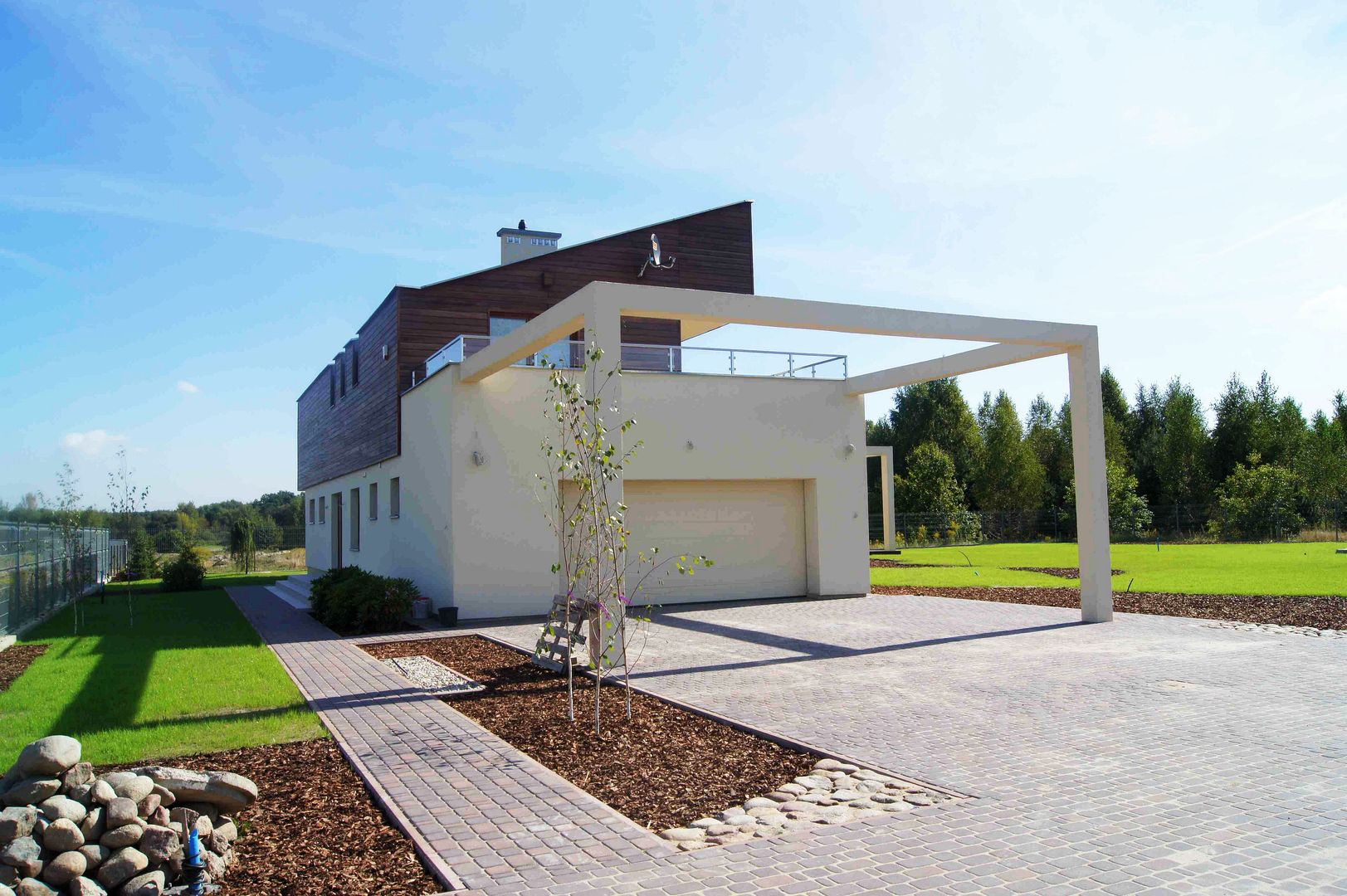 Dom Jednorodzinny PW bryła, Innebo Innebo Casas modernas: Ideas, diseños y decoración