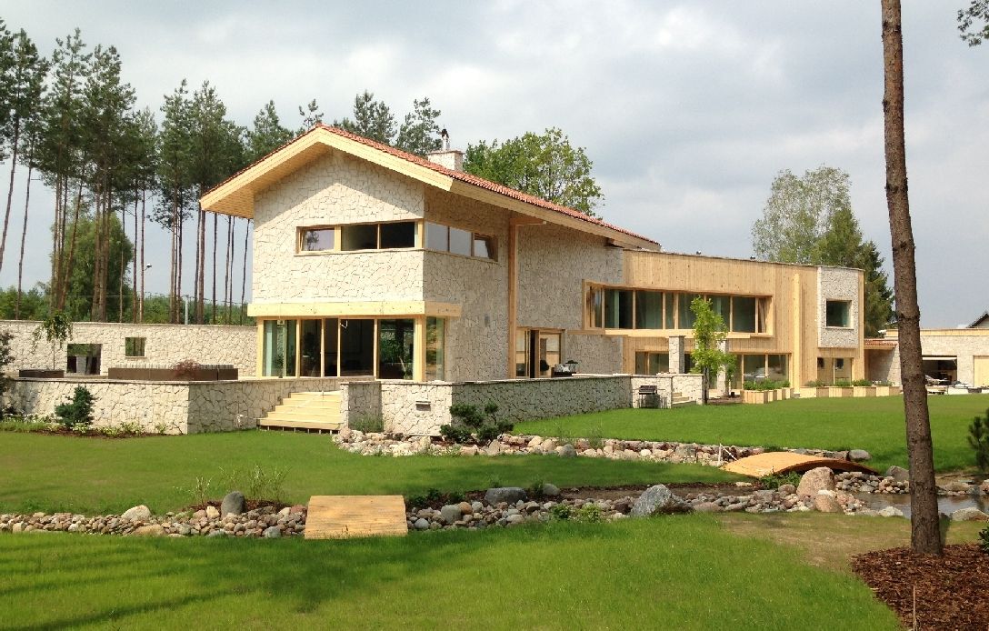 Rezydencja pod Warszawą, Innebo Innebo Modern houses