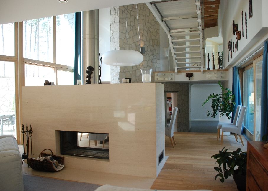Rezydencja pod Warszawą, Innebo Innebo 现代客厅設計點子、靈感 & 圖片