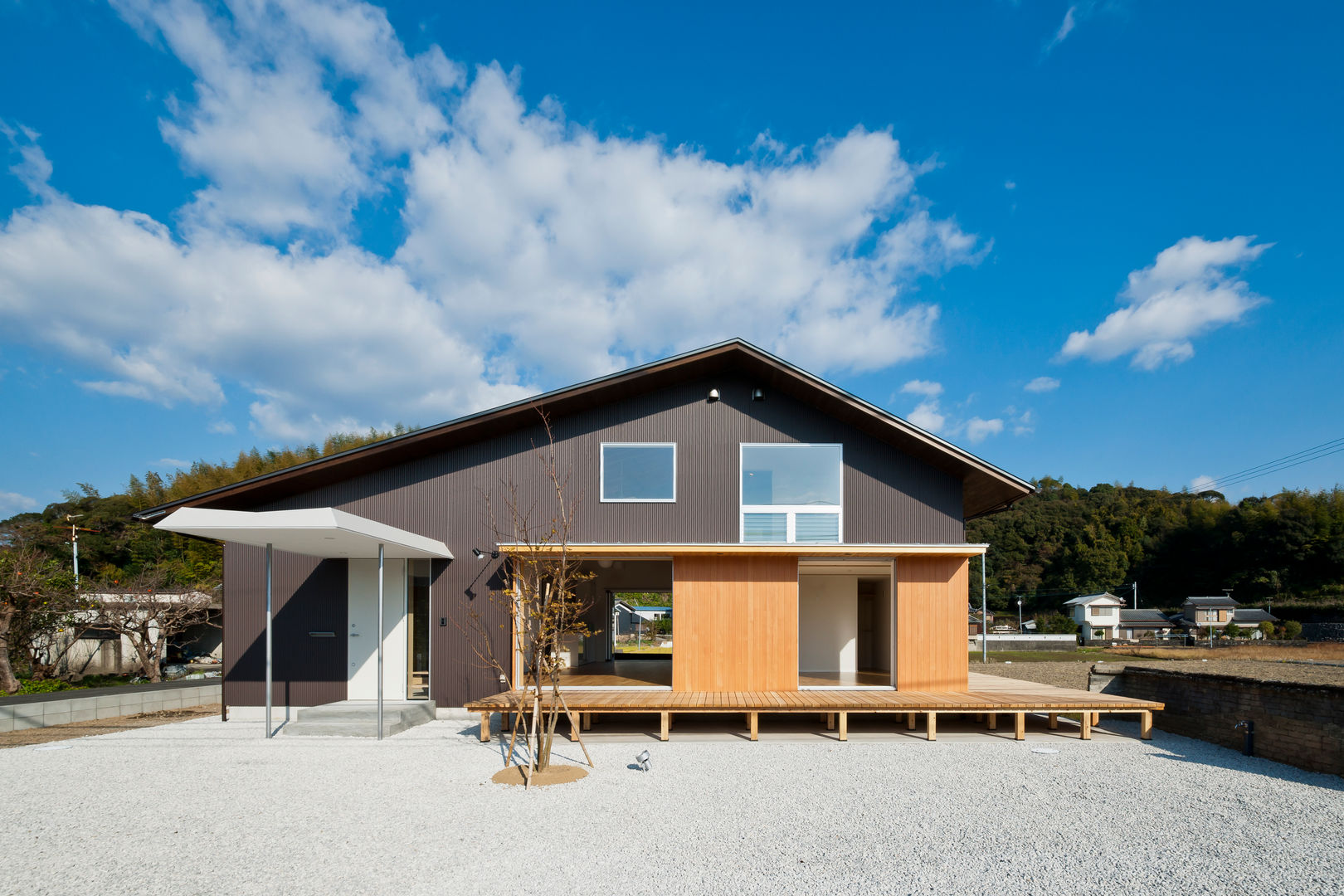 トトロ 外観 キリコ設計事務所 日本家屋・アジアの家