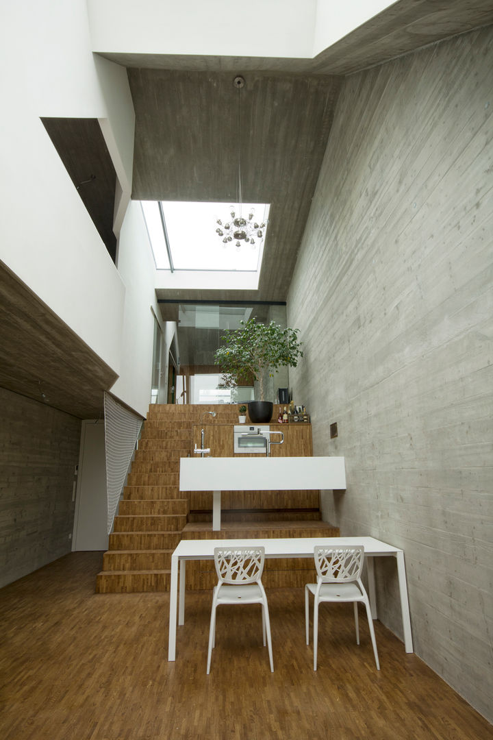 cj_5 - housing in urban density, Caramel architekten Caramel architekten Eclectic style kitchen