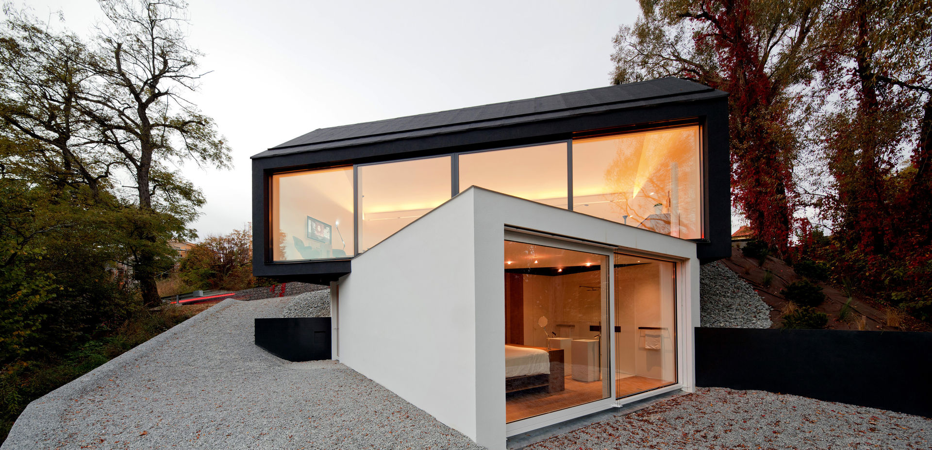 Schwarz auf Weiß, Fabi Architekten BDA Fabi Architekten BDA Minimalist house