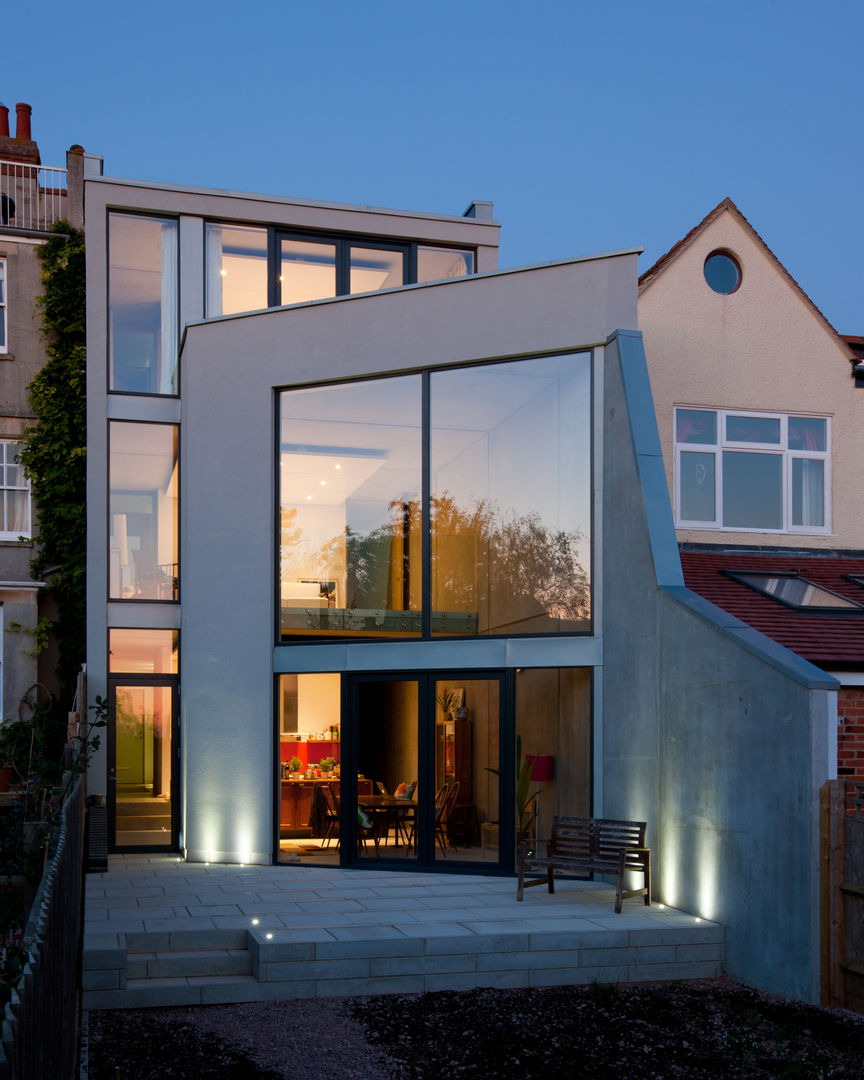 Hill Top House, Adrian James Architects Adrian James Architects 모던스타일 주택