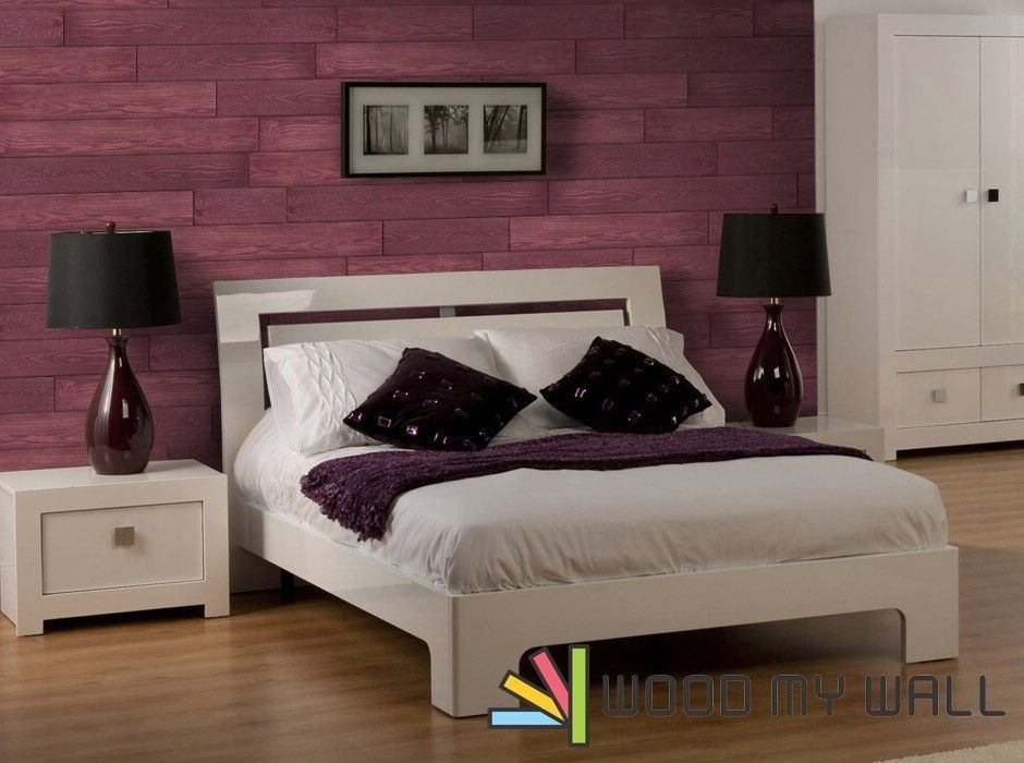 WoodMyWall Kendinden Yapışkanlı Duvar Kaplama Panelleri, WoodMyWall WoodMyWall Paredes y pisos de estilo moderno