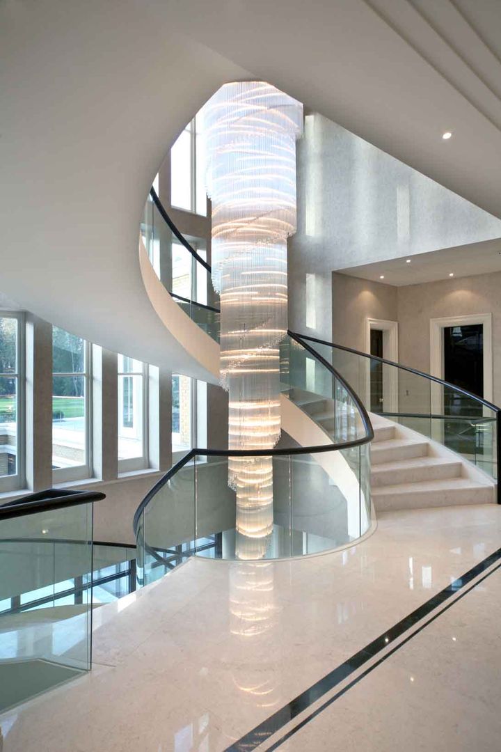 Project 7 Windlesham, Flairlight Designs Ltd Flairlight Designs Ltd Corredores, halls e escadas modernos Iluminação