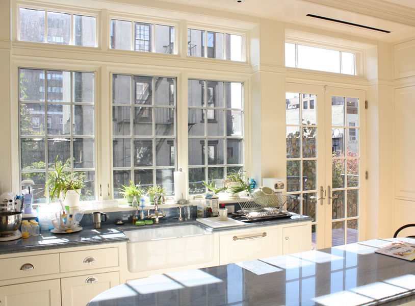 Brooklyn Heights Addition, Ben Herzog Architect Ben Herzog Architect Colonial style kitchen