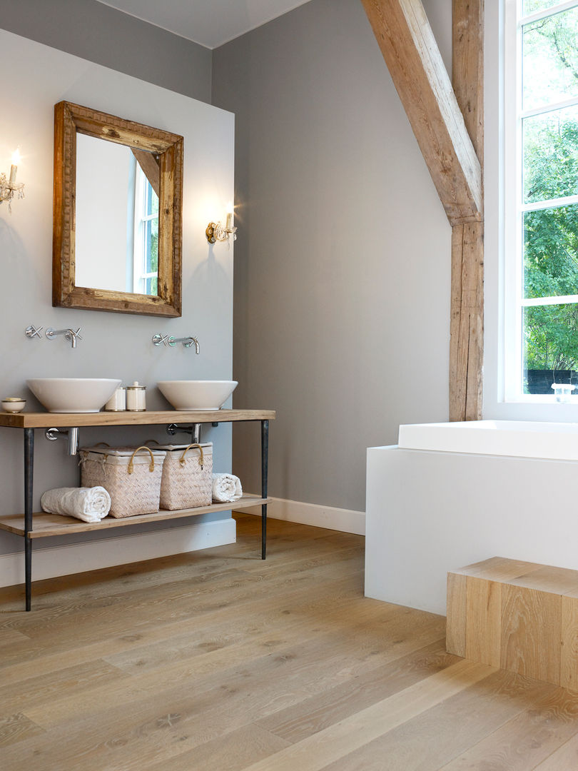 Landelijk wonen, Nobel flooring Nobel flooring Country style bathroom