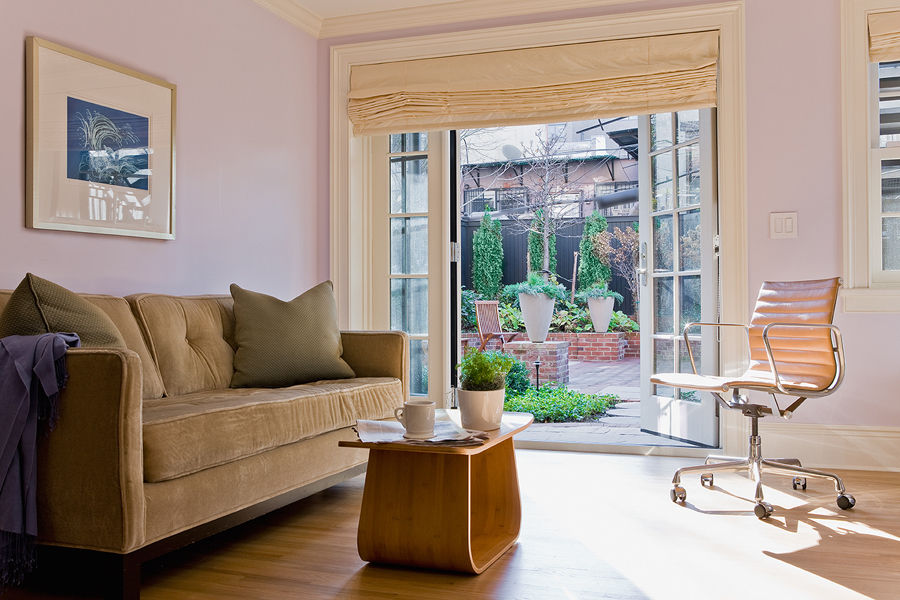 Brooklyn Heights Addition, Ben Herzog Architect Ben Herzog Architect Living room