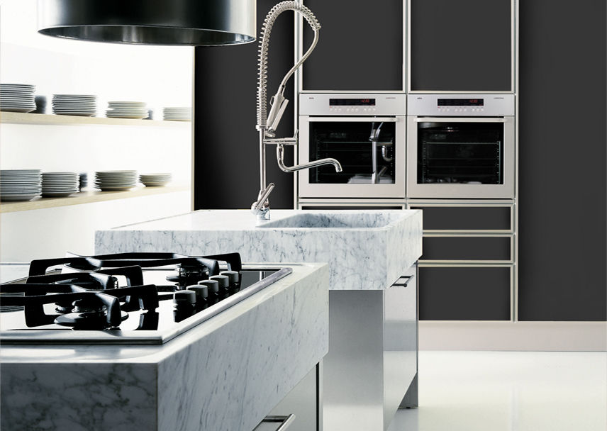 Quadra per Effeti, Vegni Design Vegni Design Modern kitchen Bench tops