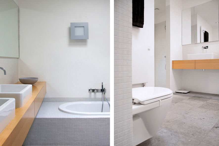 Villa Vught, Doreth Eijkens | Interieur Architectuur Doreth Eijkens | Interieur Architectuur Modern bathroom