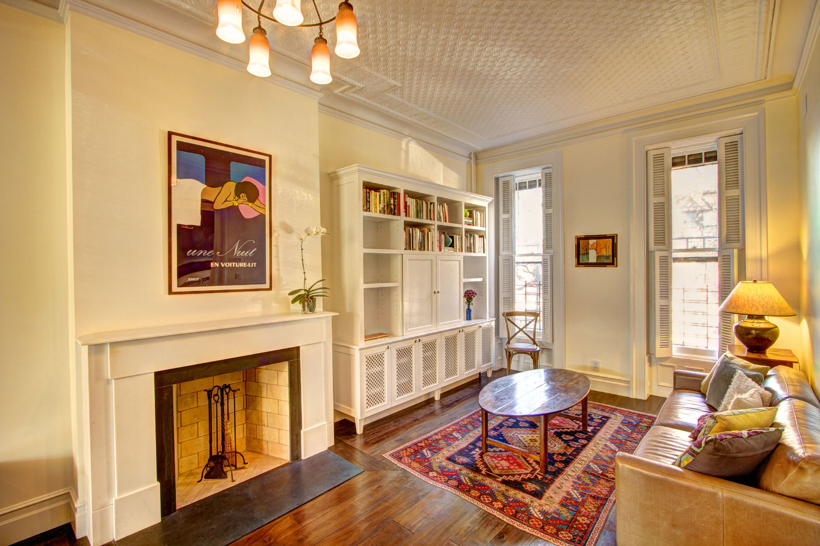 Park Slope Brownstone, Ben Herzog Architect Ben Herzog Architect غرفة المعيشة