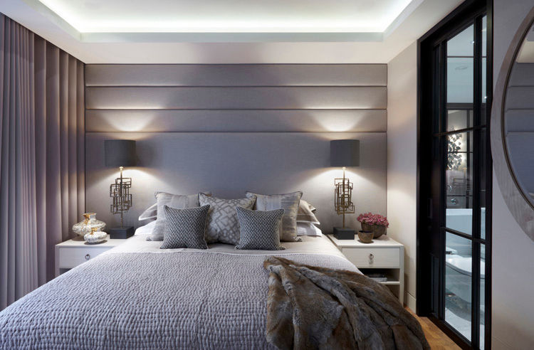 Lateral Apartment, Regents Park, Helen Green Design Helen Green Design Modern style bedroom