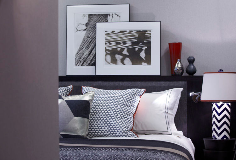 Lateral Apartment, Regents Park, Helen Green Design Helen Green Design モダンスタイルの寝室