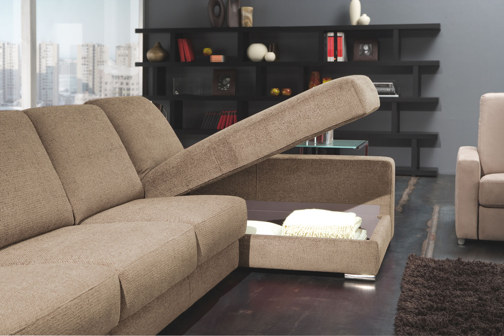 Twist homify Salones de estilo moderno Sofás y sillones