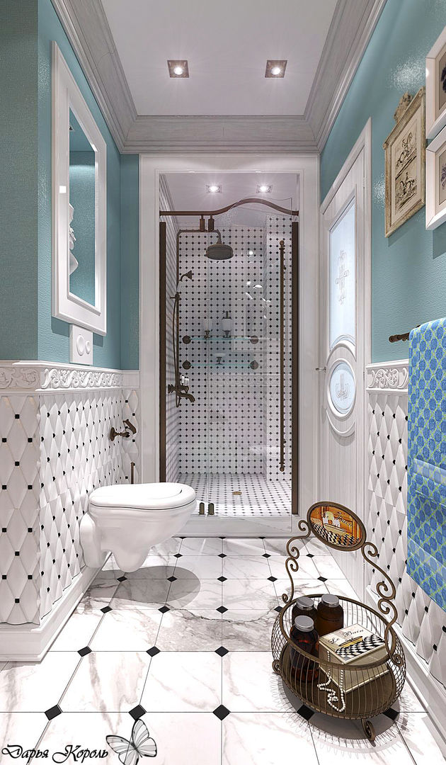 Bathroom "Provence", Your royal design Your royal design Baños de estilo clásico