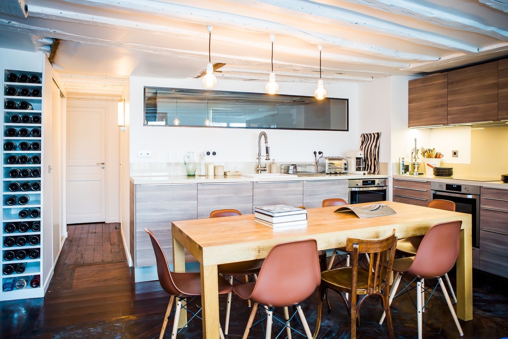 Appartement Montorgueil Paris, Hélène de Tassigny Hélène de Tassigny Cuisine moderne