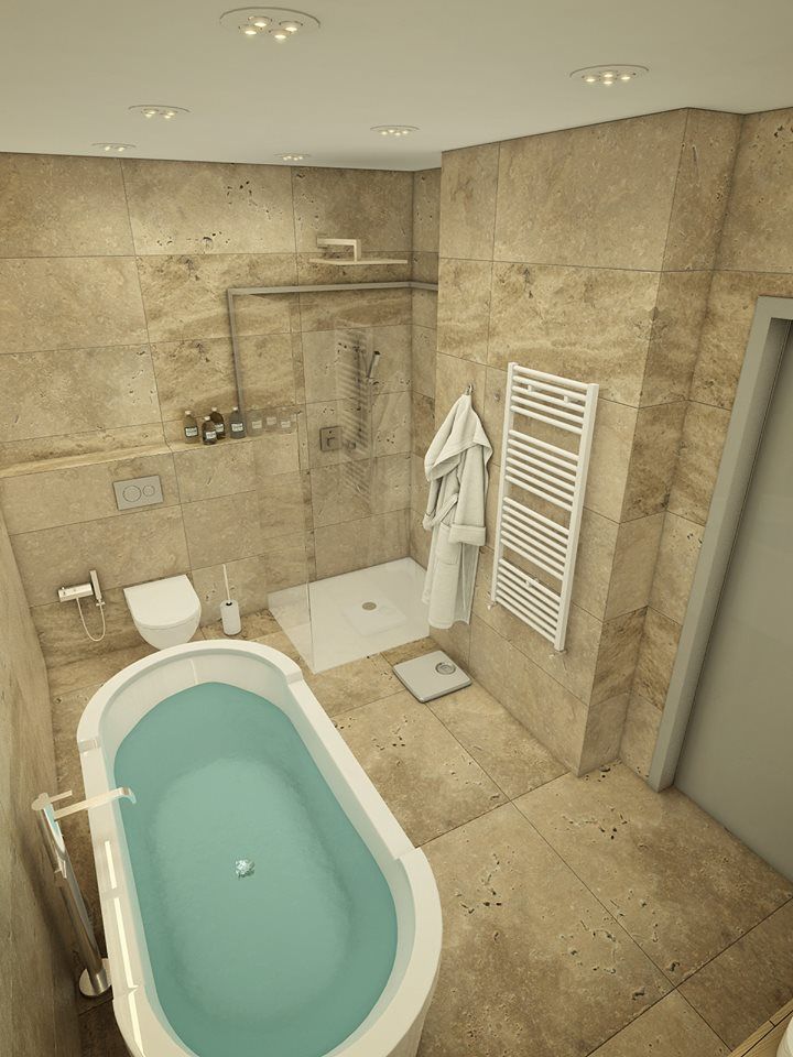 Privat Apartments in Novosibirsk, EVGENY BELYAEV DESIGN EVGENY BELYAEV DESIGN Ванная комната в эклектичном стиле