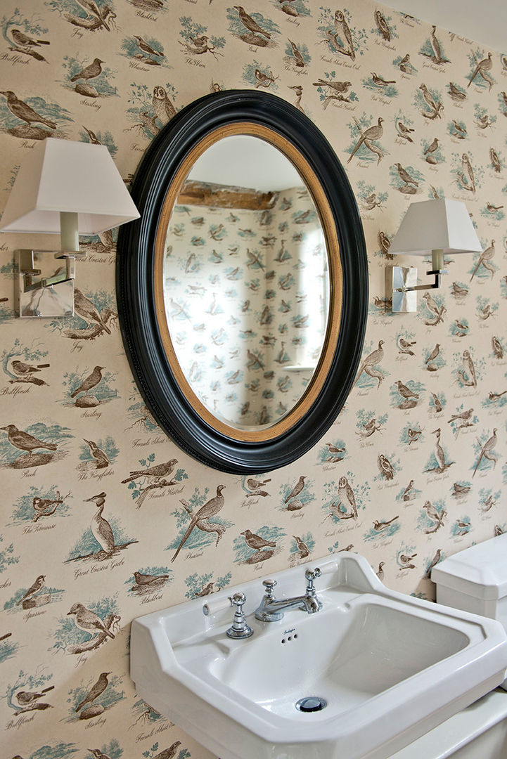 ​Ansty Manor, Bathroom BLA Architects Ванная комната в стиле кантри