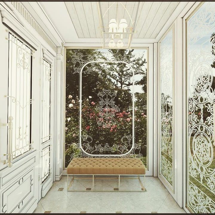 Klasik villa projesi homify Klasik Balkon, Veranda & Teras