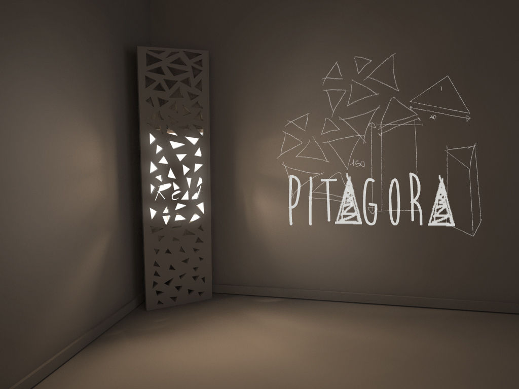 PITAGORA, studio aCd architetti studio aCd architetti Modern Living Room Lighting