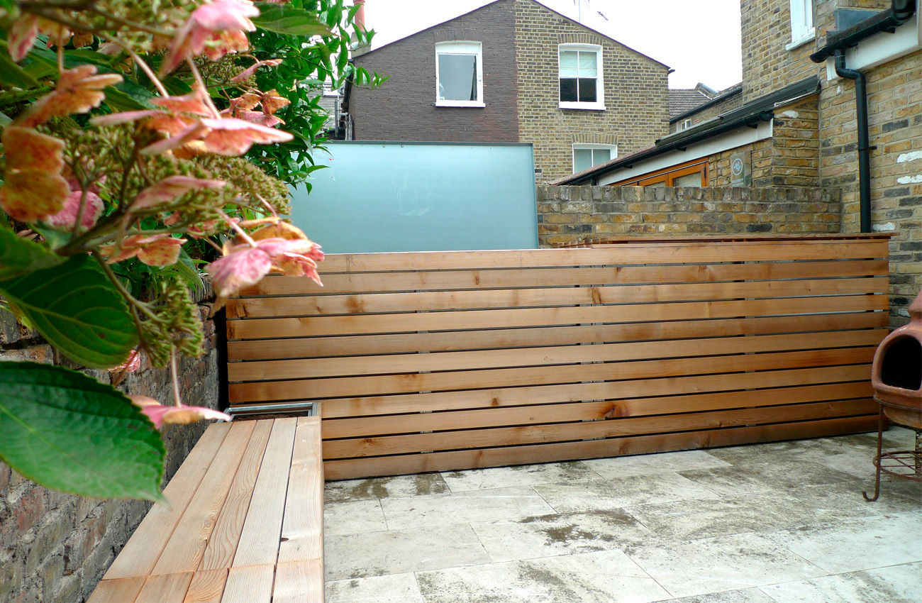 garden storage wayne maxwell Modern Garden