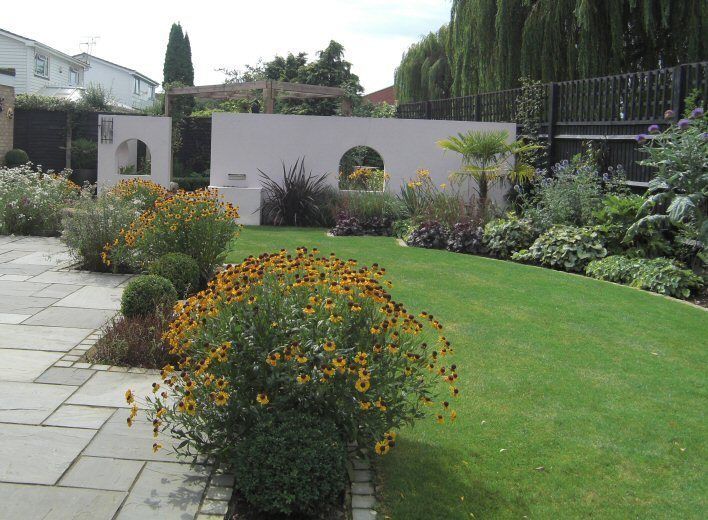 Contemporary Garden Design, Windsor, Berkshire Linsey Evans Garden Design Jardines de estilo moderno