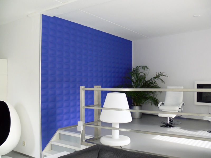 Panel de pared 3D Pads Paneles de Pared Paredes y pisos de estilo moderno Decoración para la pared