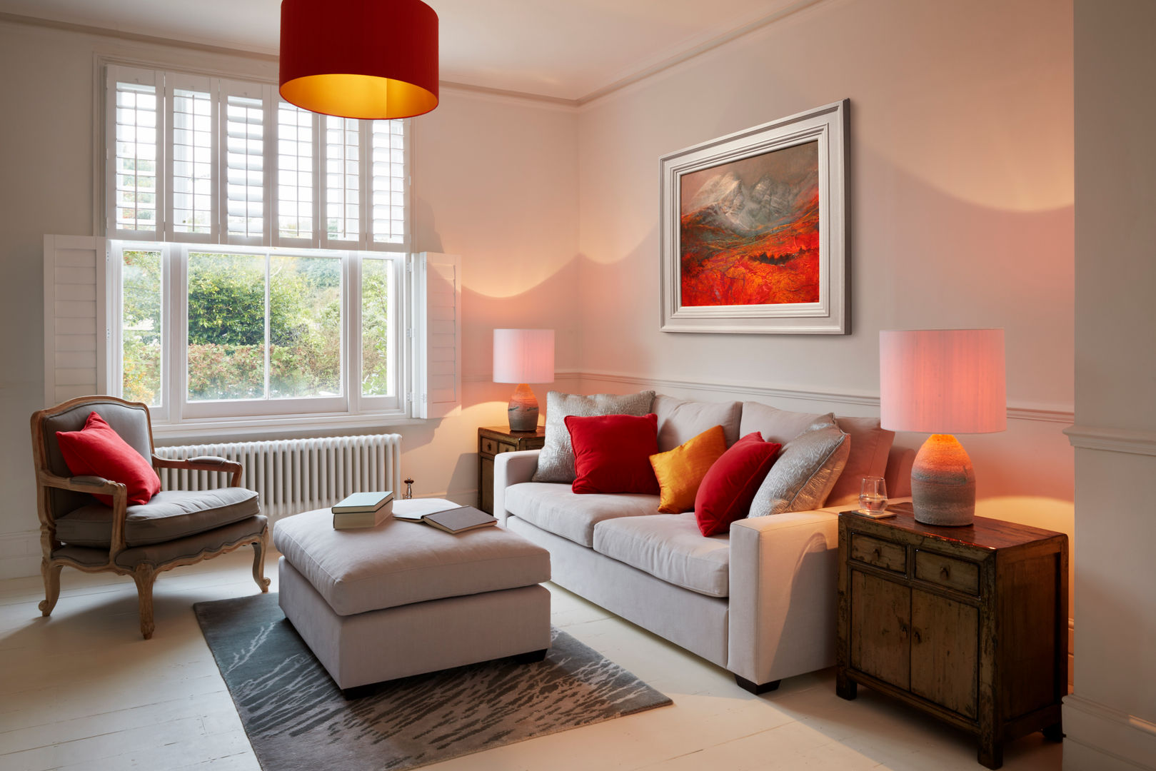 Bright, light living room ZazuDesigns Ruang Keluarga Modern