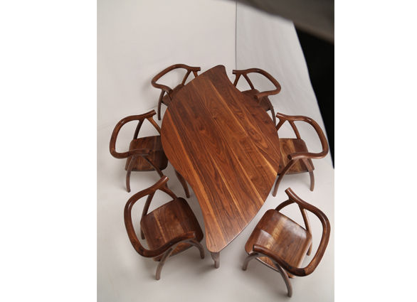 Eye, 메이엔 메이엔 Modern kitchen Tables & chairs