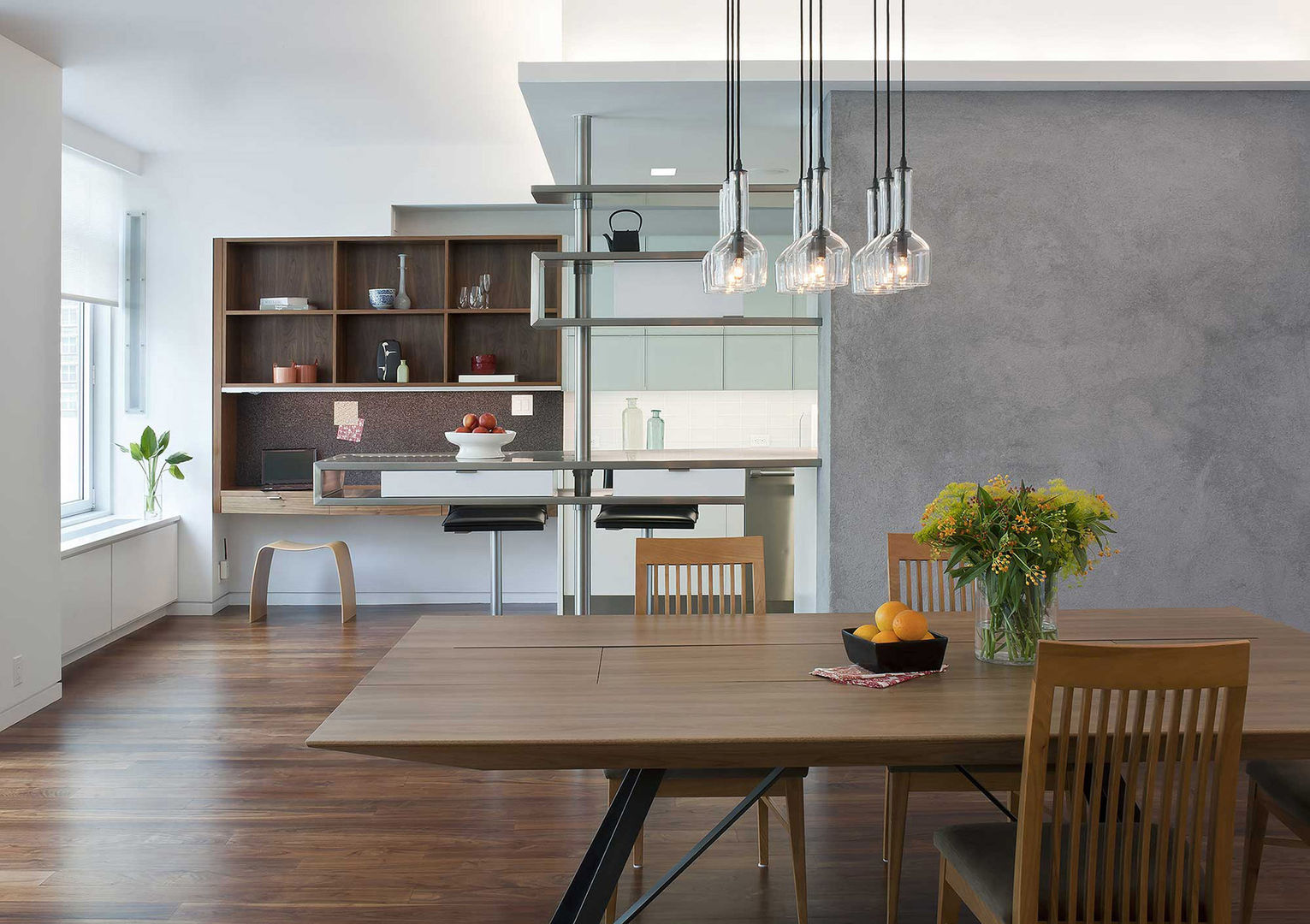 Dining area Eisner Design Столовая комната в стиле модерн