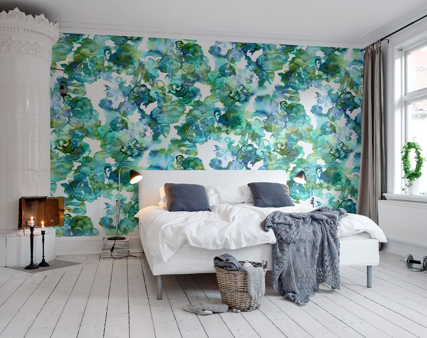 Lily Pond homify Scandinavian style walls & floors