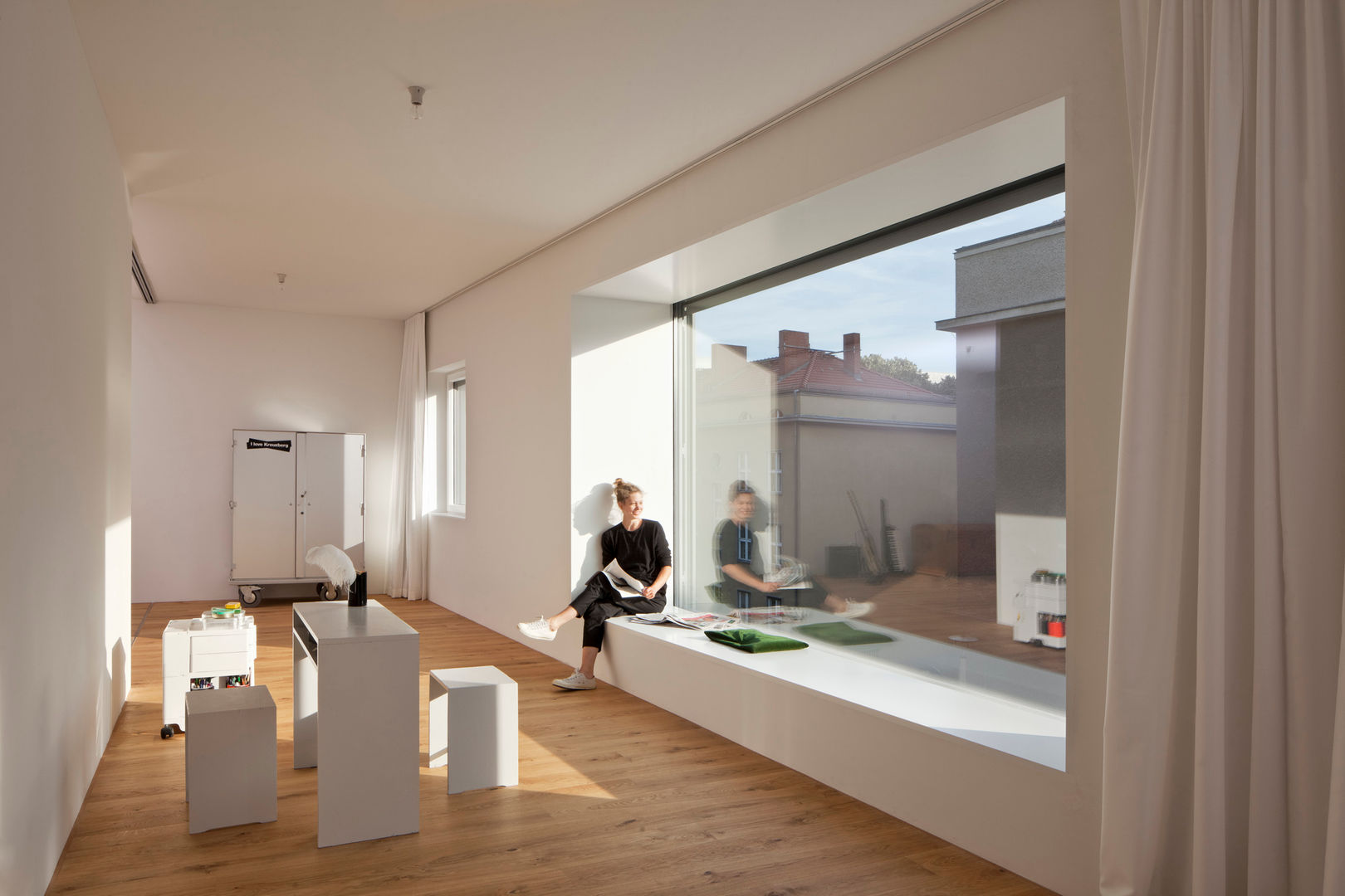 Innenraum Wohnung 5 BCO Architekten Minimalistische Arbeitszimmer