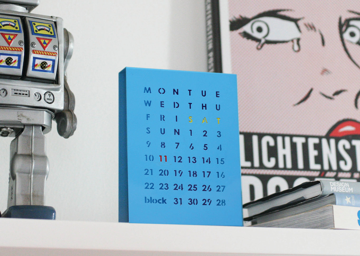 Perpetual Calendar , Block Design Block Design 商業空間 オフィス＆店