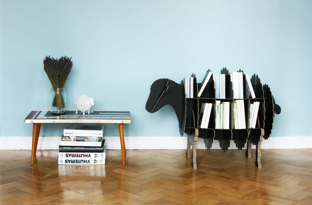Schaf MOLLY und TEENY, Stange Design Stange Design Eclectic style living room Shelves