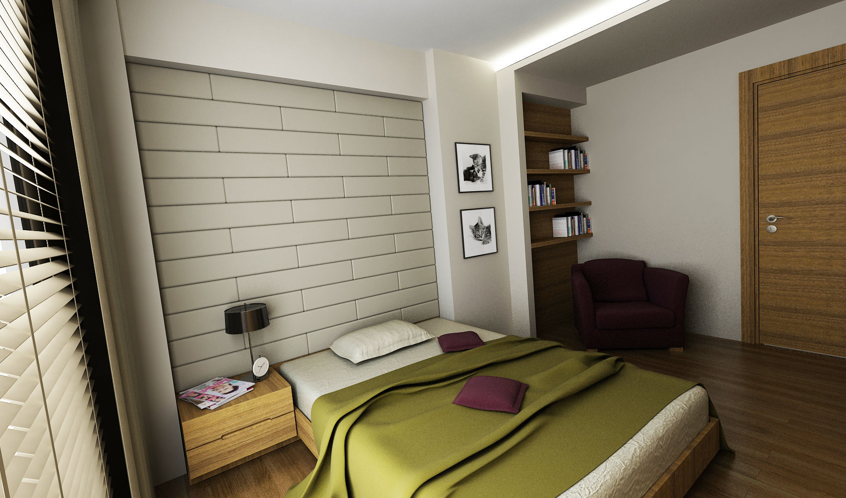 H.Y. EVİ, Niyazi Özçakar İç Mimarlık Niyazi Özçakar İç Mimarlık Modern style bedroom