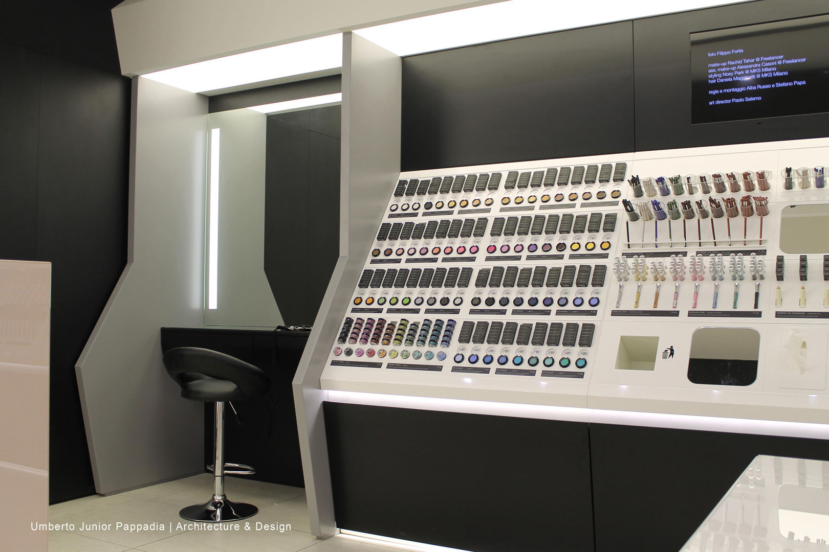 Mia Make Up Milano, Studio Architettura Pappadia Studio Architettura Pappadia Espacios comerciales Oficinas y Tiendas