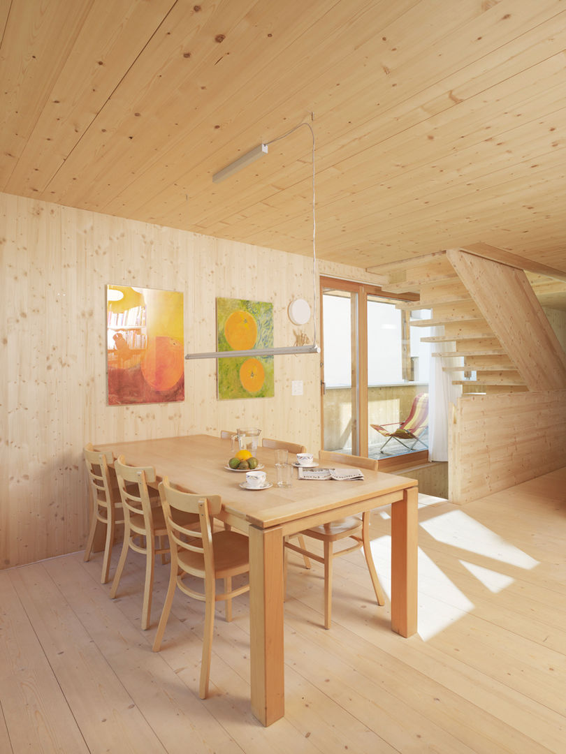 Haus Blarer CH-7503 Samedan, Blarer & Reber Architekten Blarer & Reber Architekten Dining room