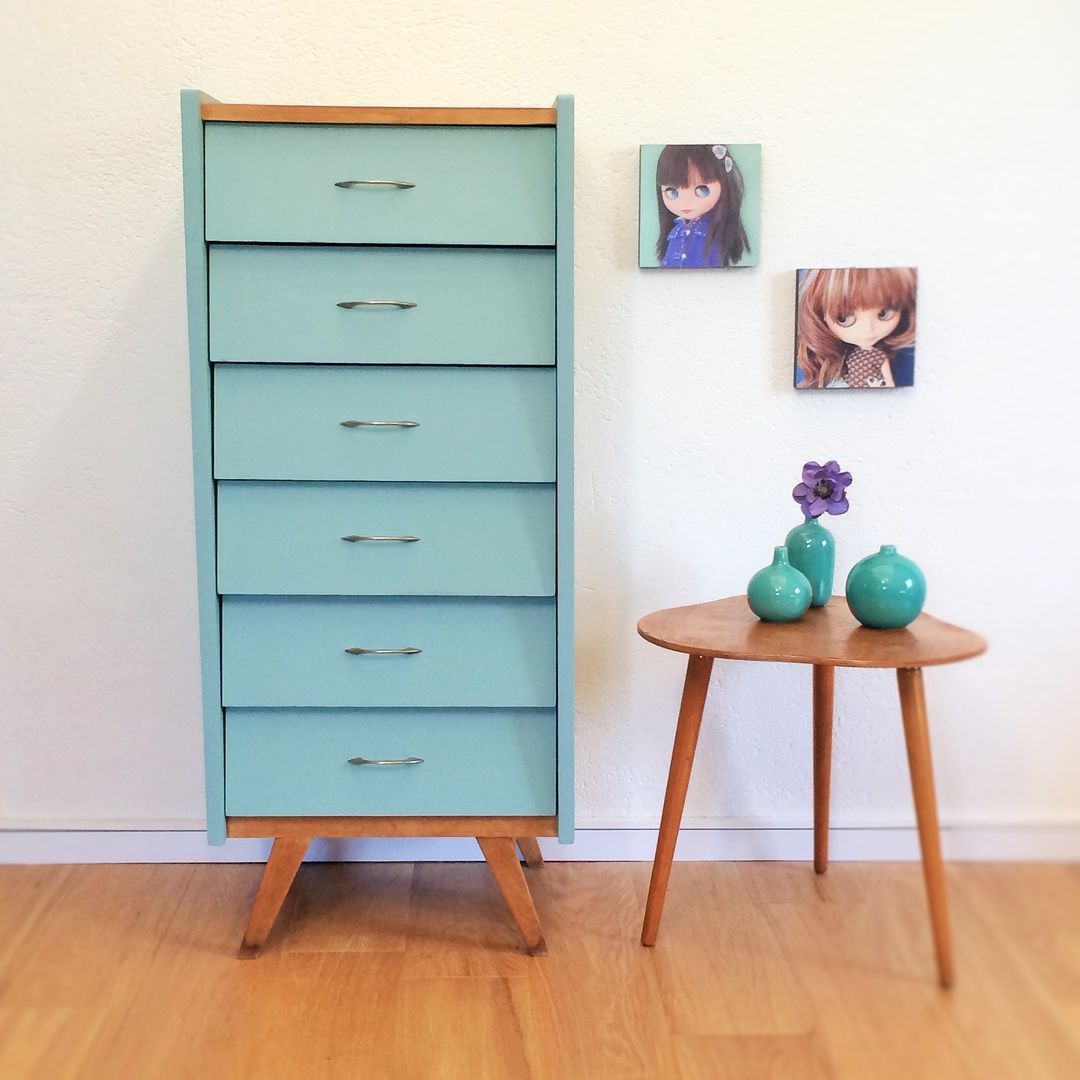 Gustave, le chiffonnier, meuble de rangementdes années 50 Chouette Fabrique Chambre scandinave Penderies et commodes