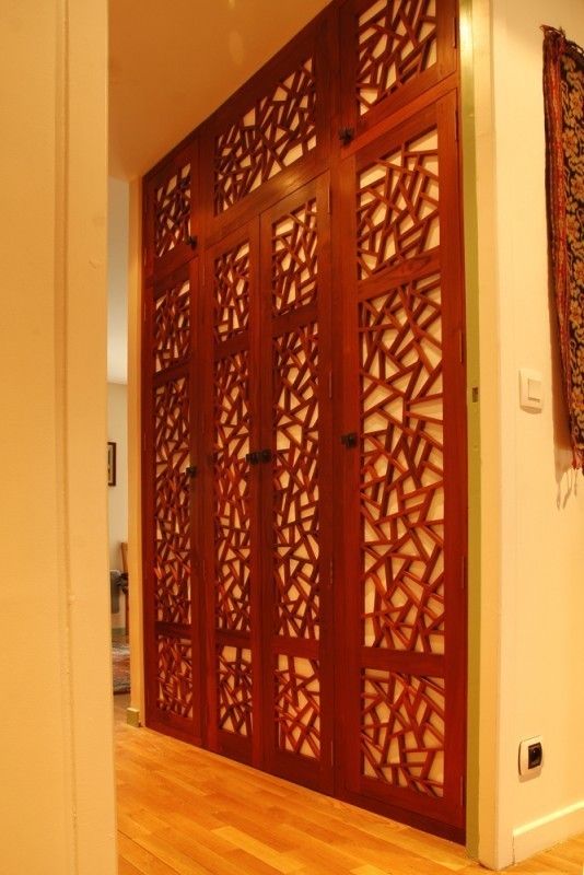 Custom made doors for a dressing Matahati Dressing original