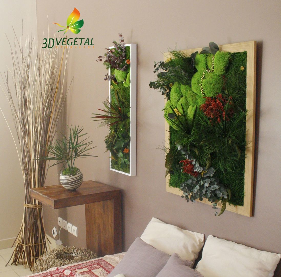 Quelques réalisations sur mesure by 3dvegetal, 3dvegetal 3dvegetal Quartos modernos