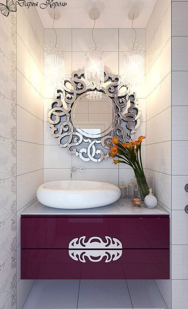 Bathroom, Your royal design Your royal design Ванная комната в эклектичном стиле