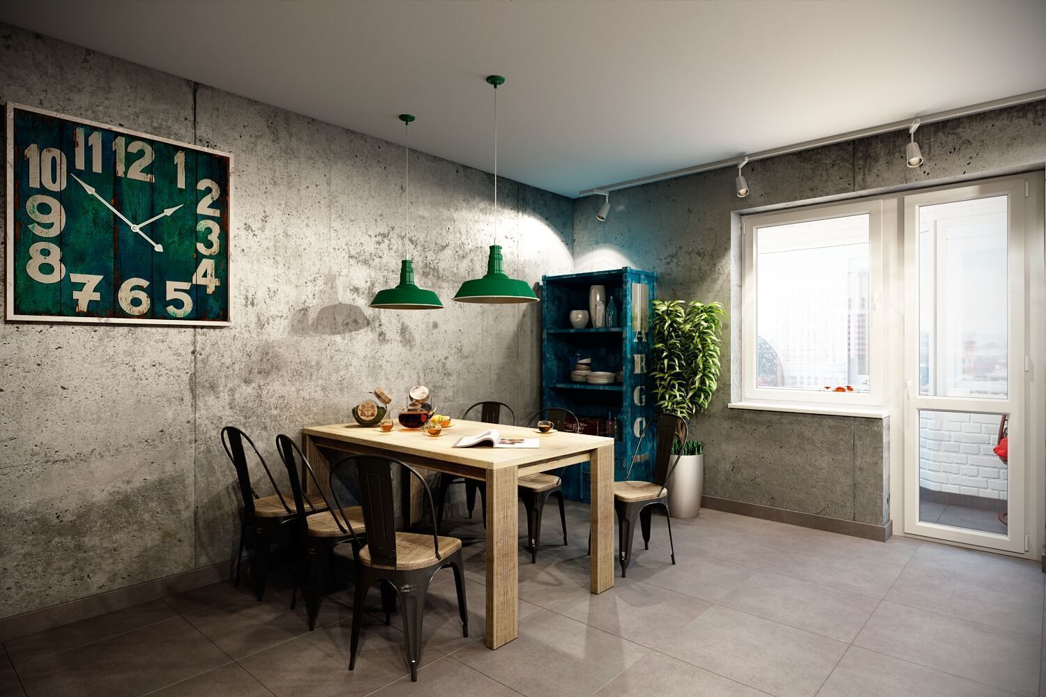 Каменный лофт, CO:interior CO:interior Industrial style kitchen