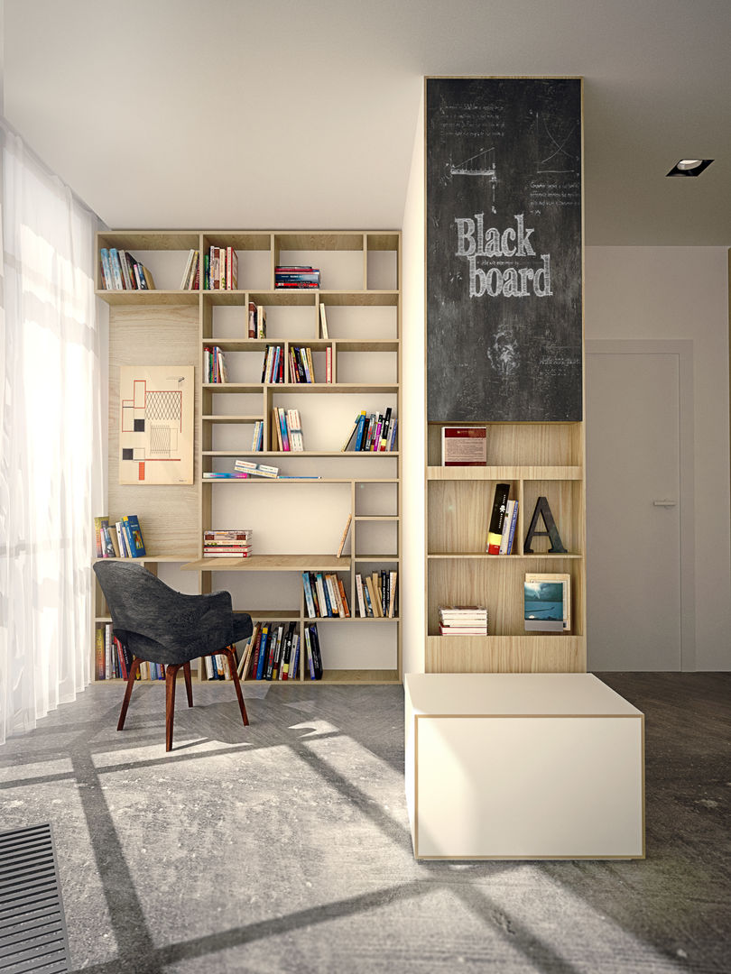 Apartament PN, PB/STUDIO PB/STUDIO Study/office