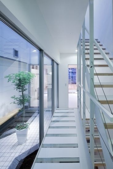 Y-house, 有限会社アルキプラス建築事務所 有限会社アルキプラス建築事務所 Giardino moderno