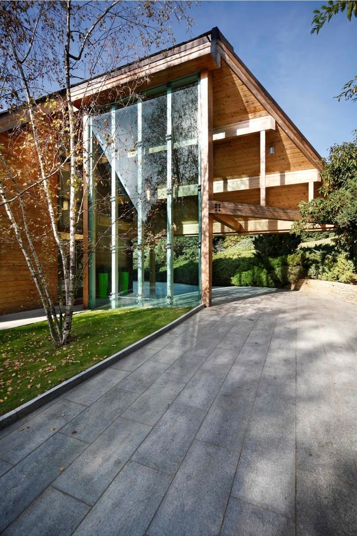 casa in legno, alberico & giachetti architetti associati alberico & giachetti architetti associati Case moderne