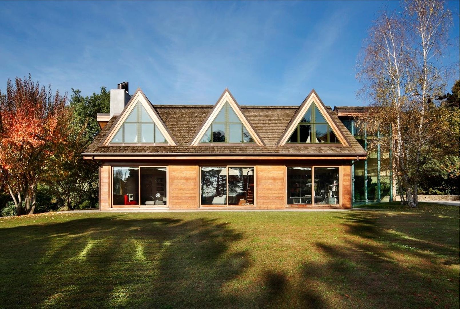 casa in legno, alberico & giachetti architetti associati alberico & giachetti architetti associati Case moderne