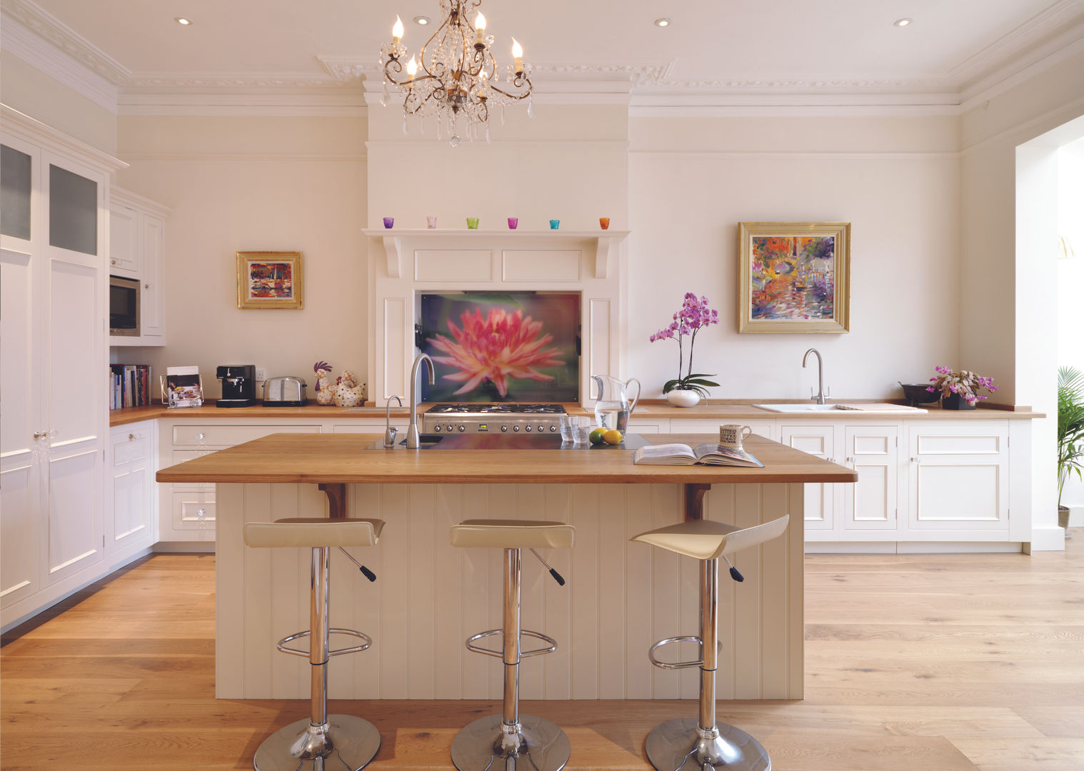 Original kitchen by Harvey Jones Harvey Jones Kitchens Klasik Mutfak