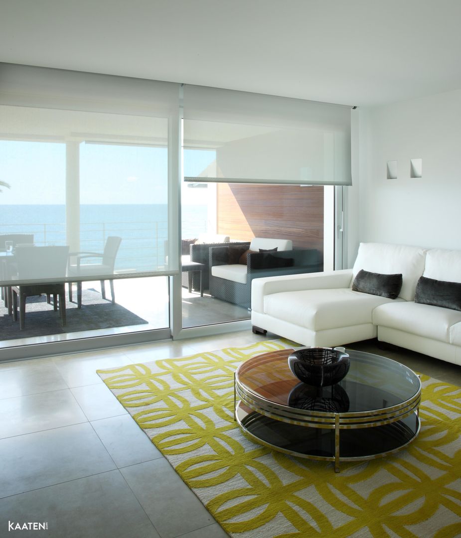 Estores enrollables Kaaten, Kaaten Kaaten Mediterranean style living room