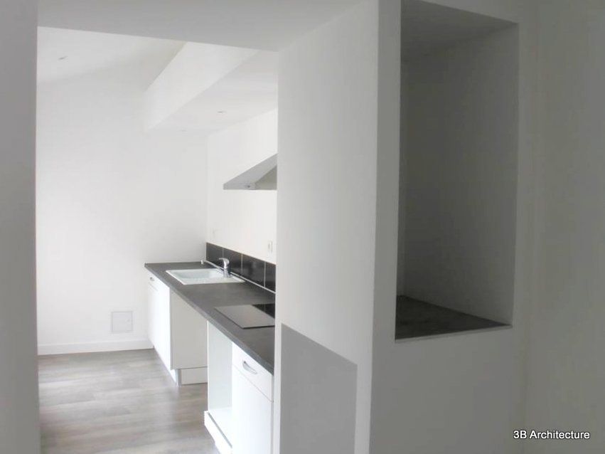 Appartement C02, 3B Architecture 3B Architecture Moderne keukens